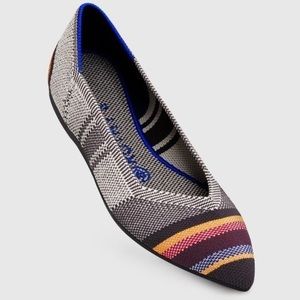 Rothys The Point in Inverse Strip. Size 10